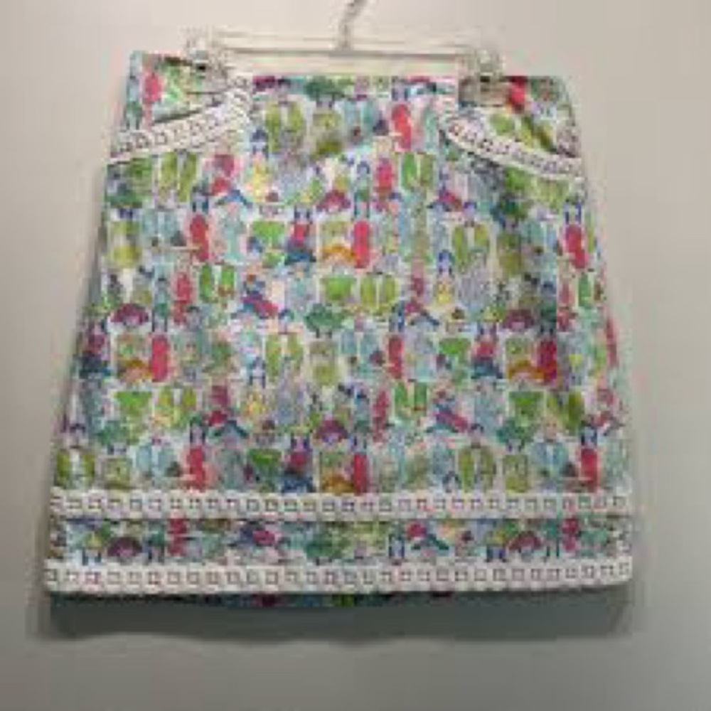 Lilly Pulitzer, Kentucky Derby grandstand skirt size 4
